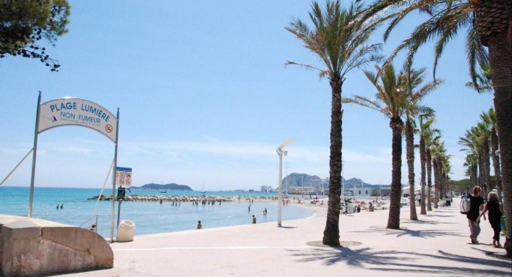 Blue Summer Vibes Appartment For 4P, Ac, Parking, Beachfront, Spa Access -5 La Ciotat Exterior photo