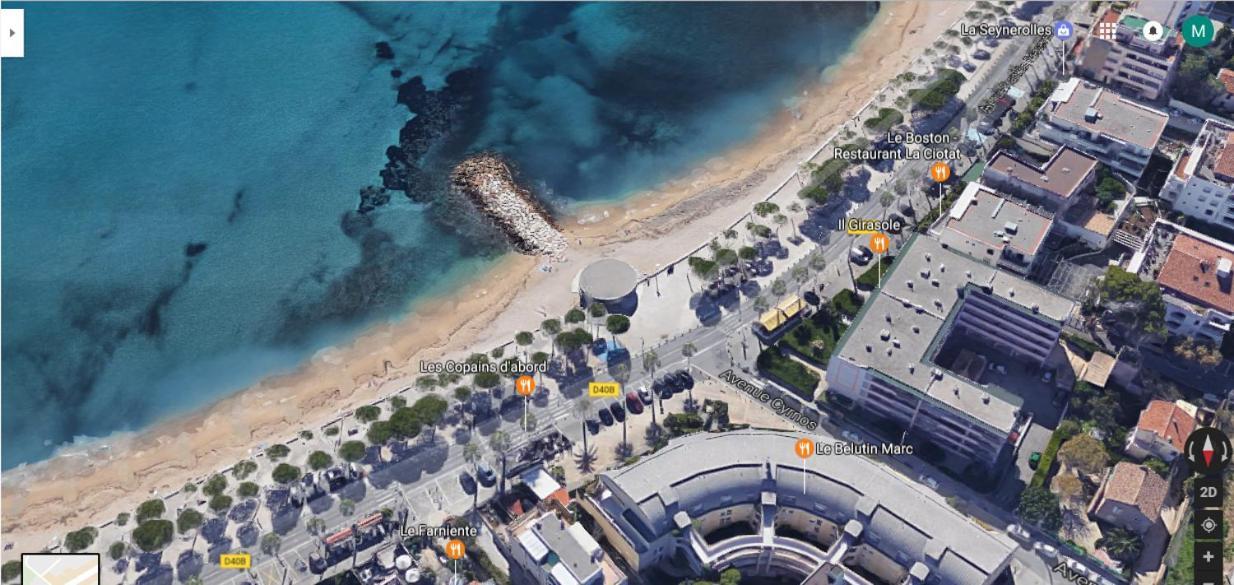 Blue Summer Vibes Appartment For 4P, Ac, Parking, Beachfront, Spa Access -5 La Ciotat Exterior photo